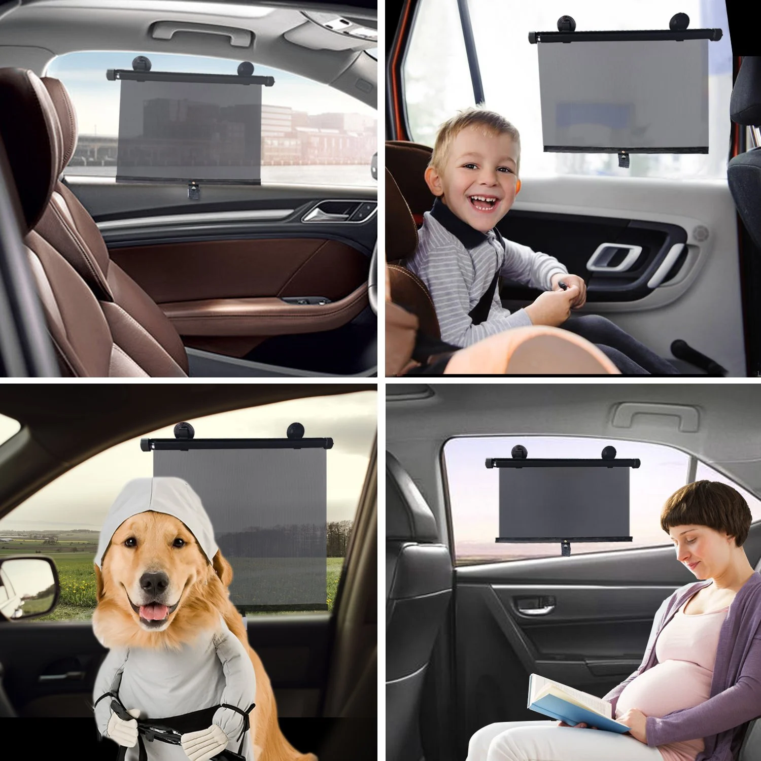 🔥  Promotion 49% OFF🔥Retractable Window Roller Sunshade For Truck/car/SUV/bedroom/kitchen/living room/office