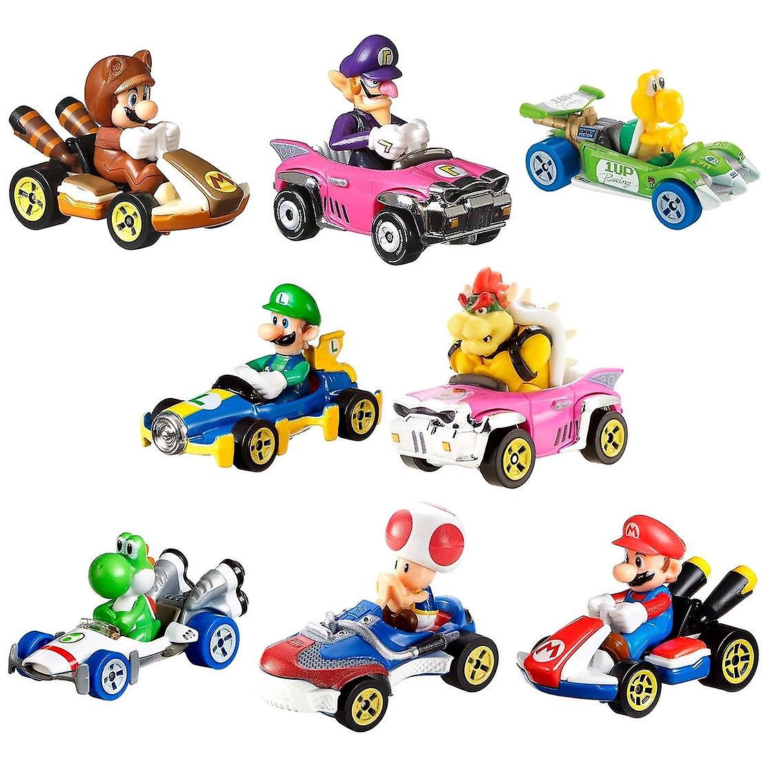 2-Pack Hot Wheels Mario Kart Racers Unsorted 1:64 Cars Metal