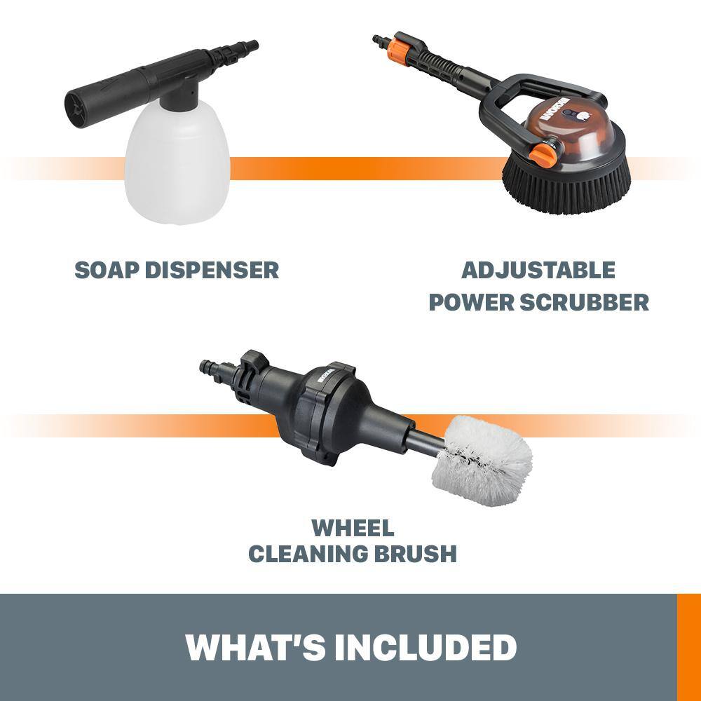 Worx Hydroshot Auto and Boat Accessory Kit WA4071