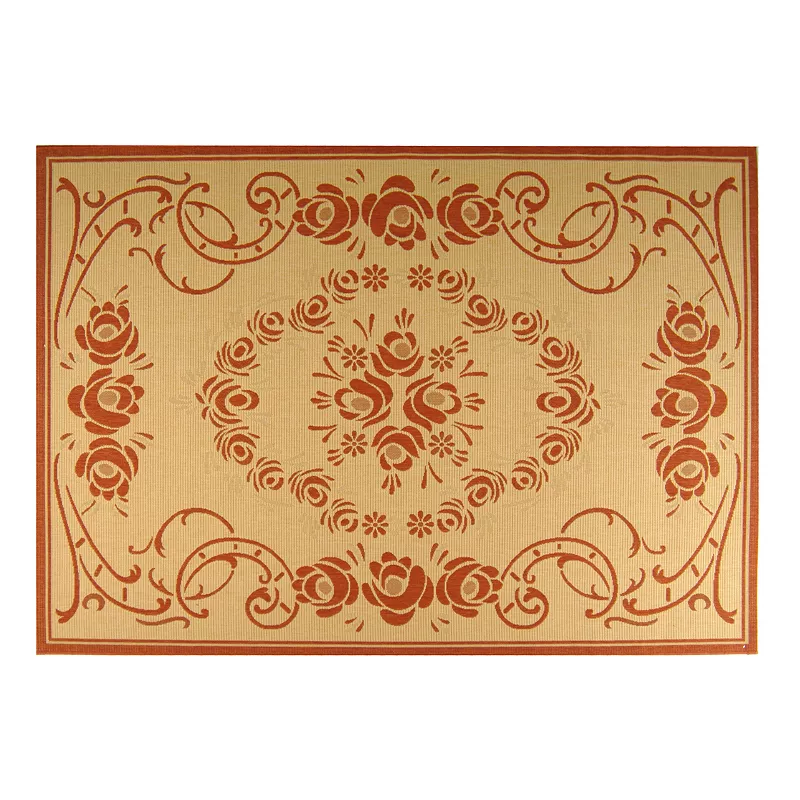 Safavieh Courtyard Cascading Floral Indoor Outdoor Rug