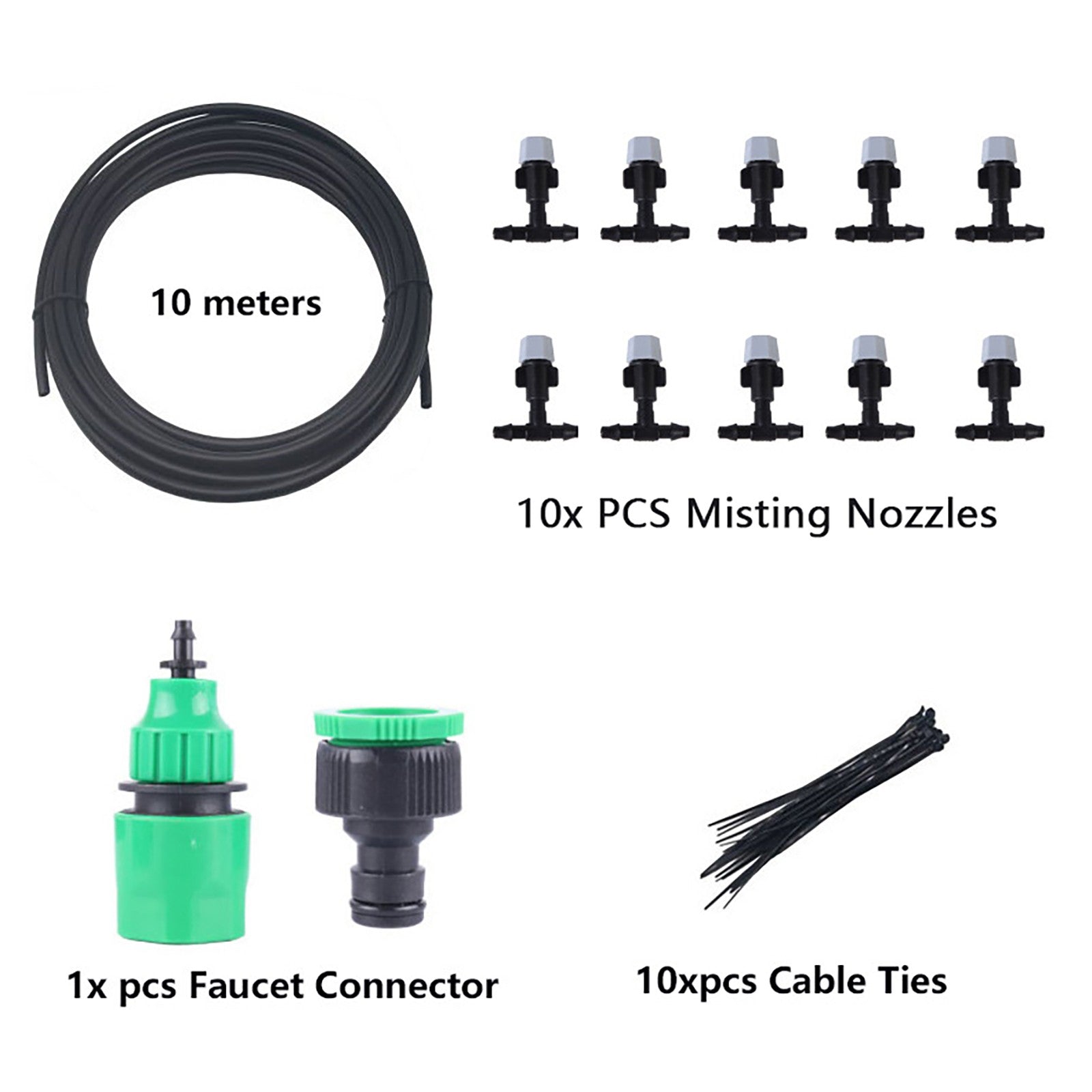 ONHUON 2021 Misting Cooling System Outdoor Misting System For Patio Garden Trampoline Greenh