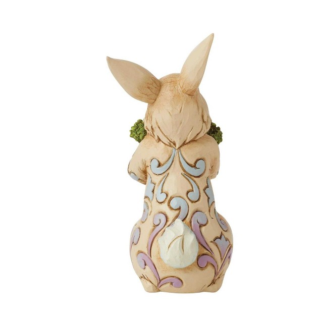 Jim Shore Simply Ear risistable One Figurine 5 5 Inches Rabbit Bunny Carrots 6014392 Polyresin Multicolored