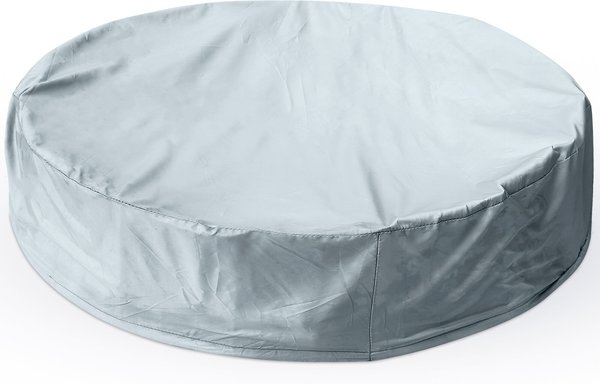 KOPEKS Foldable Plastic Pool Cover， Gray