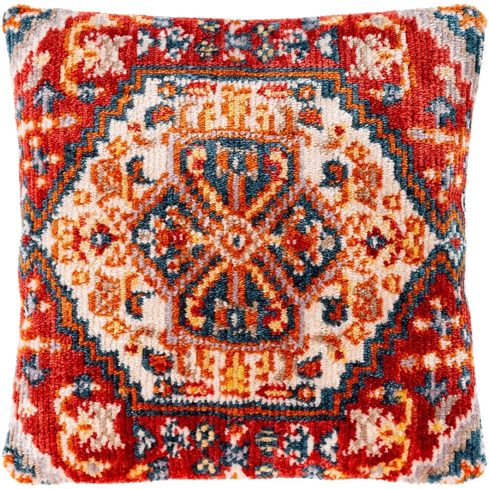 Sal Polyester Boho Medallion 21 inch Throw Pillow