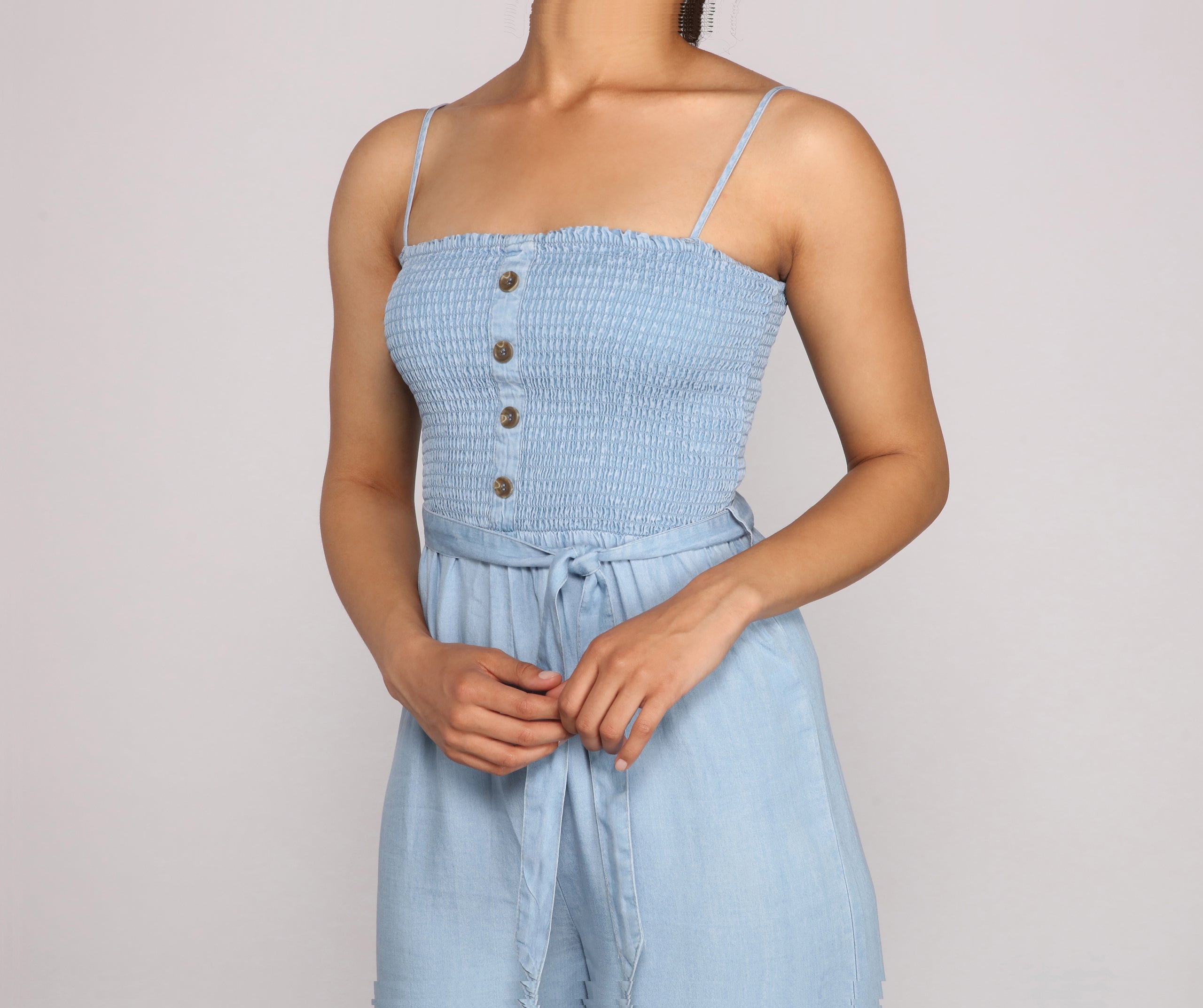 Casual Cutie Cropped Jumpsuit