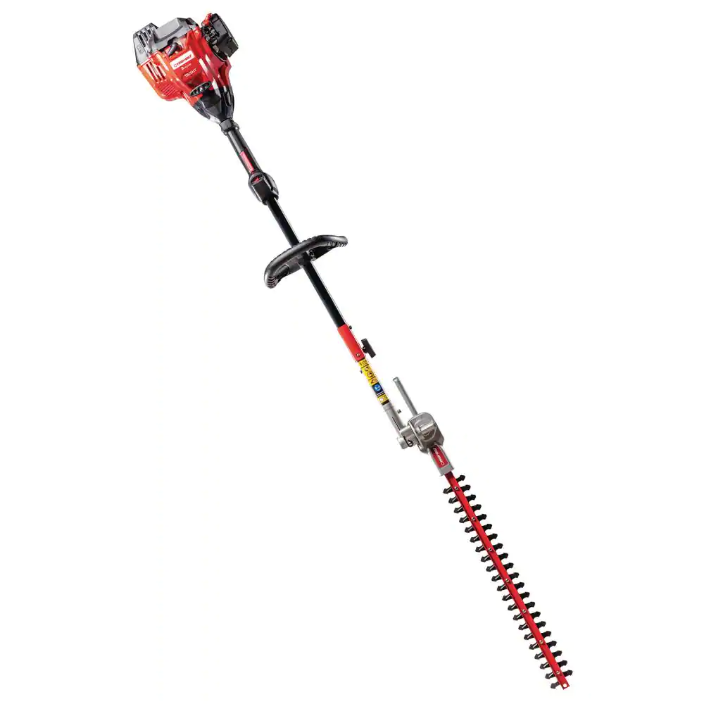 Troy-Bilt TB25HT 22 in. 25 cc Gas 2-Stroke Articulating Hedge Trimmer with Attachment Capabilities