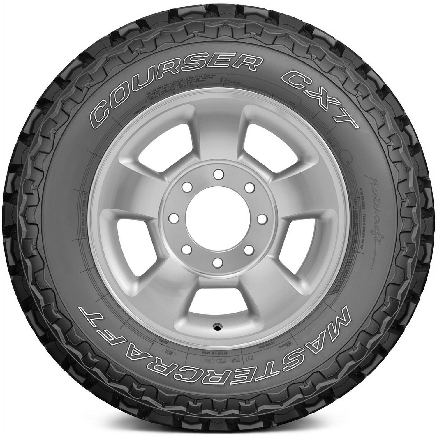 Mastercraft COURSER HXT LT265/70R18 124/121S E/10 BW Tire