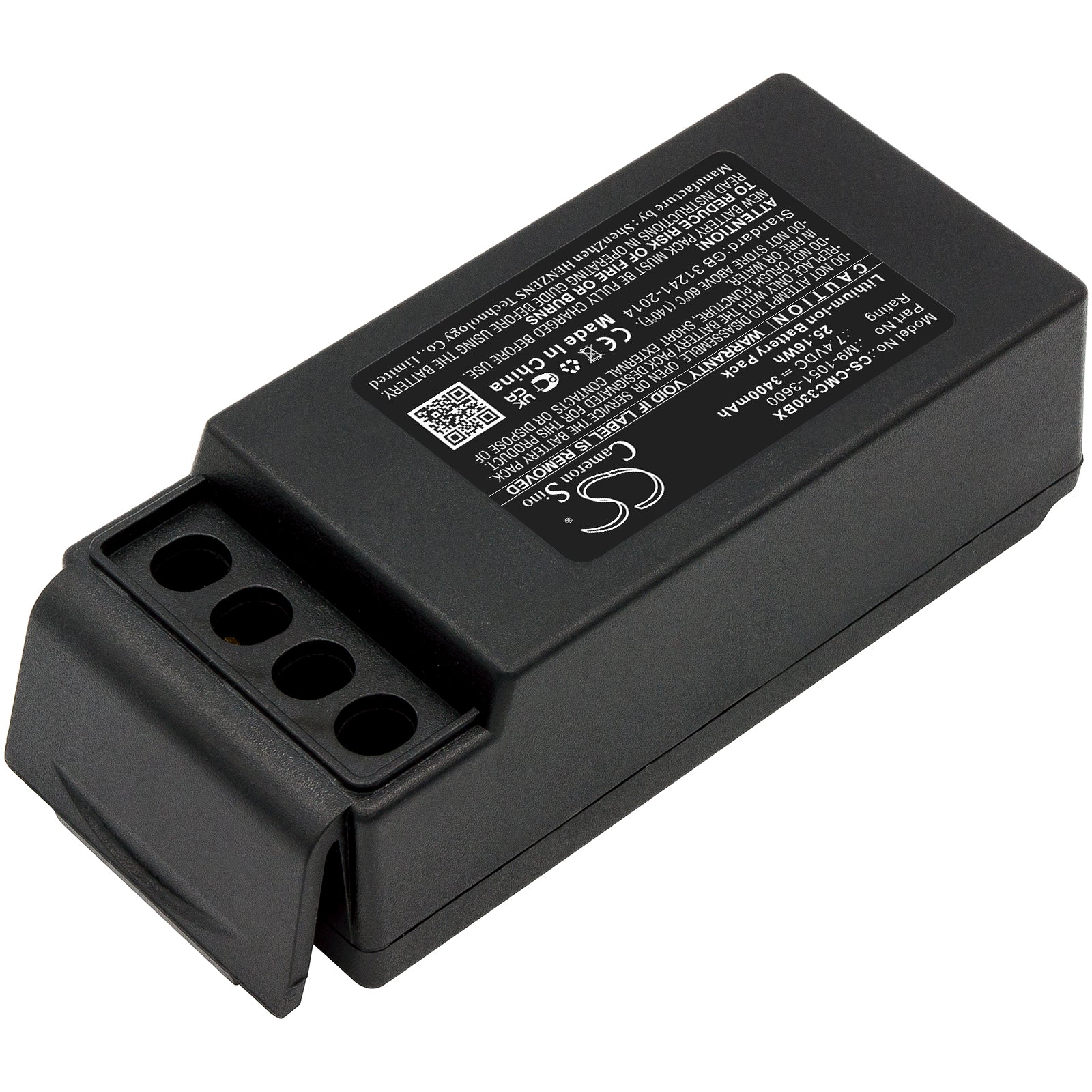 Cavotec MC3300 3400mAh Replacement Battery BatteryClerkcom Remote Control