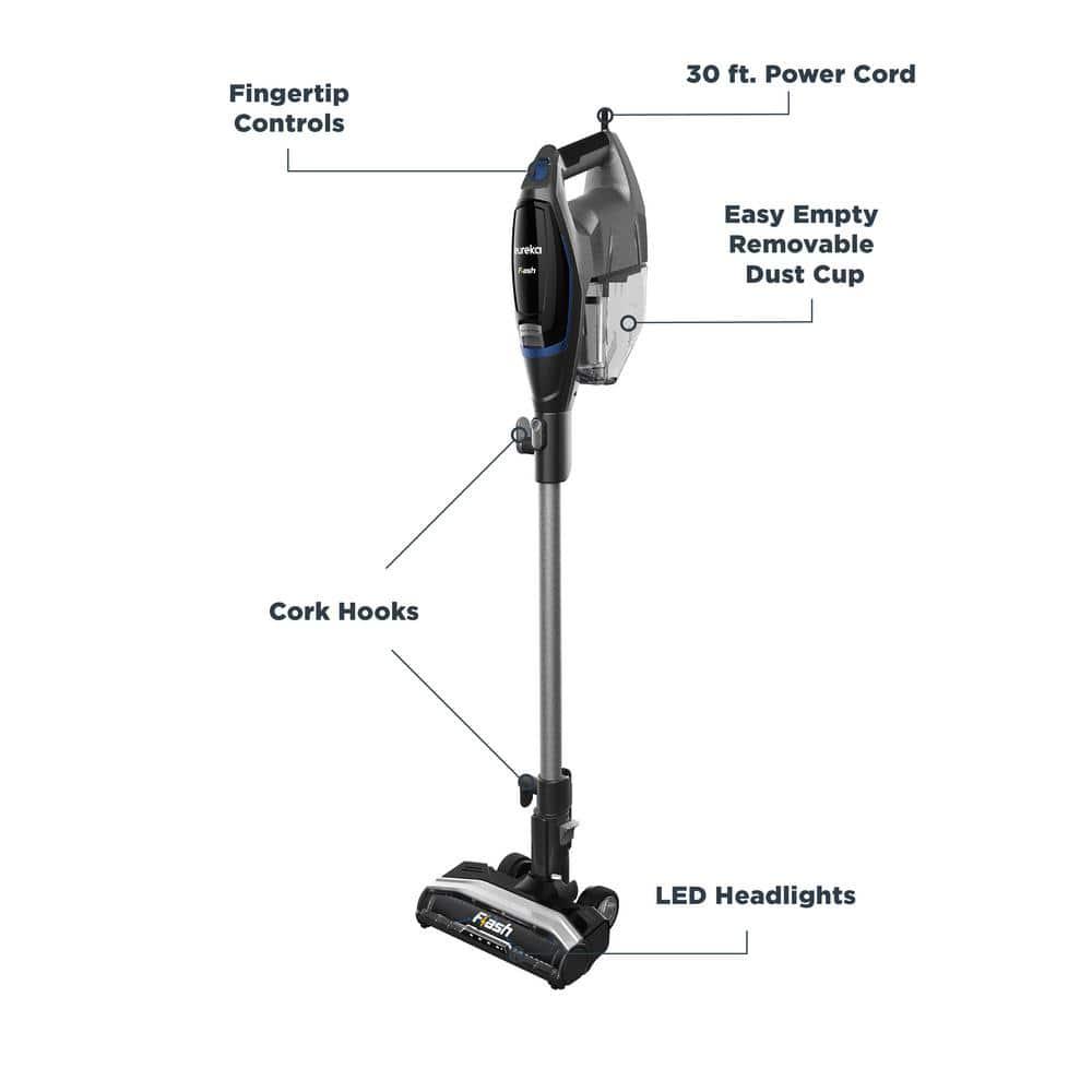 Eureka Flash Corded Stick Bagless 2in1 Vacuum Cleaner with Storage Base