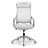 Lenzer Mesh High-Back Task Chair， Gray， BIFMA Certified