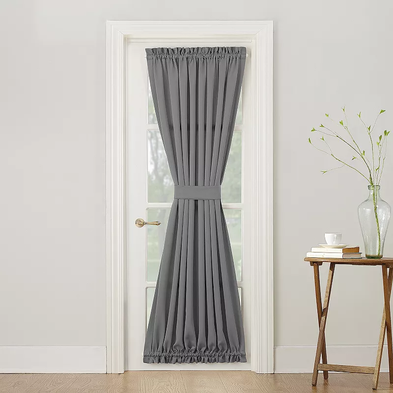 Sun Zero 1-Panel Gramercy Room Darkening Door Curtain