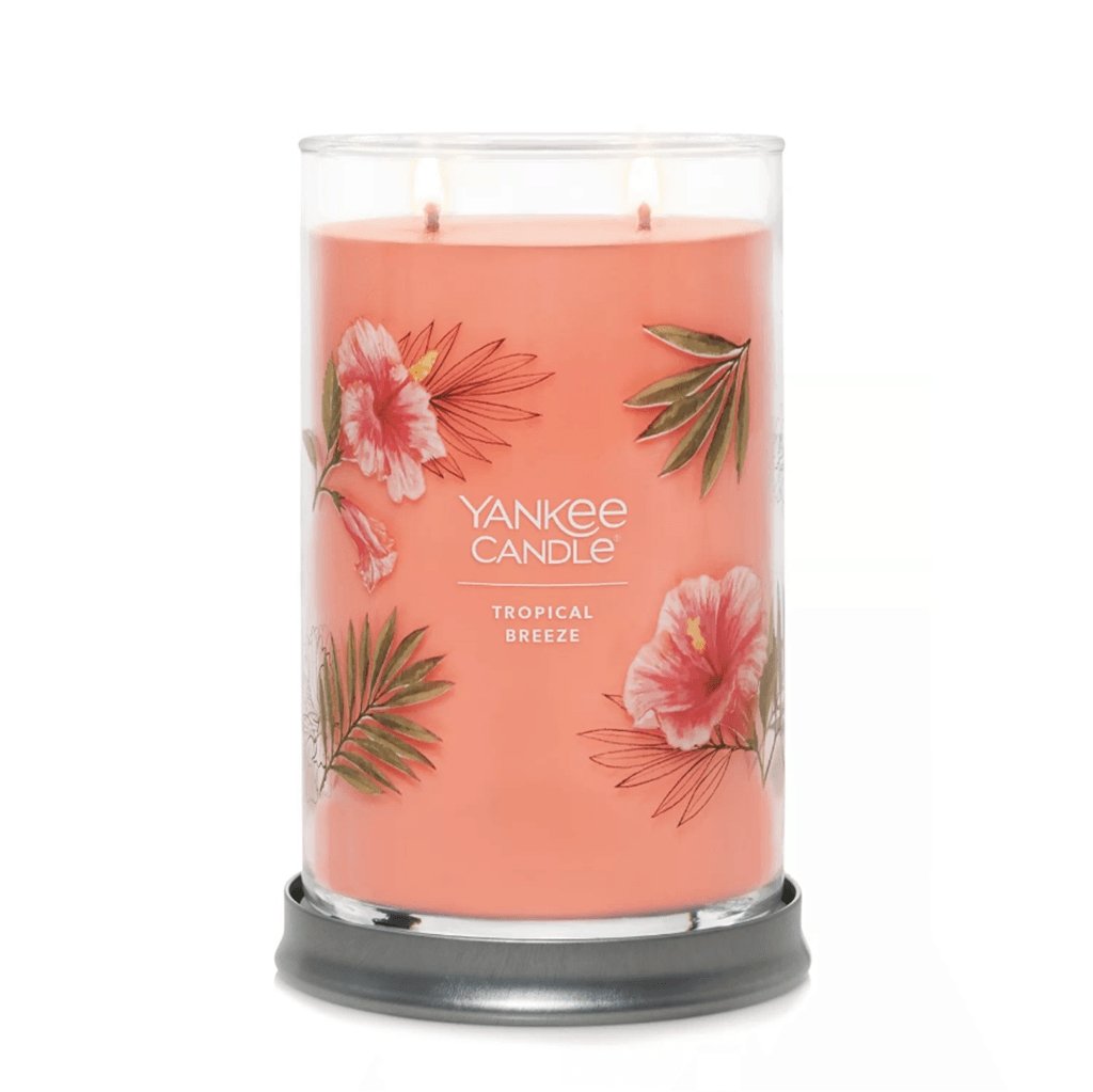 Yankee Candle  Signature Large Tumbler Candle in Tropical Breeze