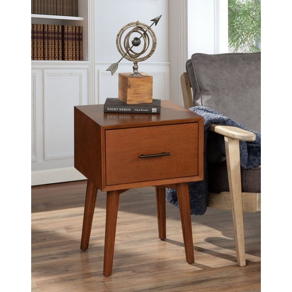 Flynn End Table， Acorn