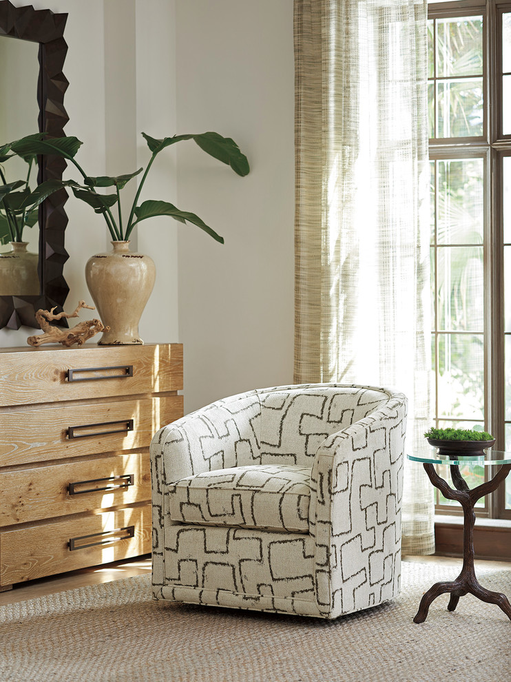 Colton Swivel Chair   Contemporary   Armchairs And Accent Chairs   by Lexington Home Brands  Houzz