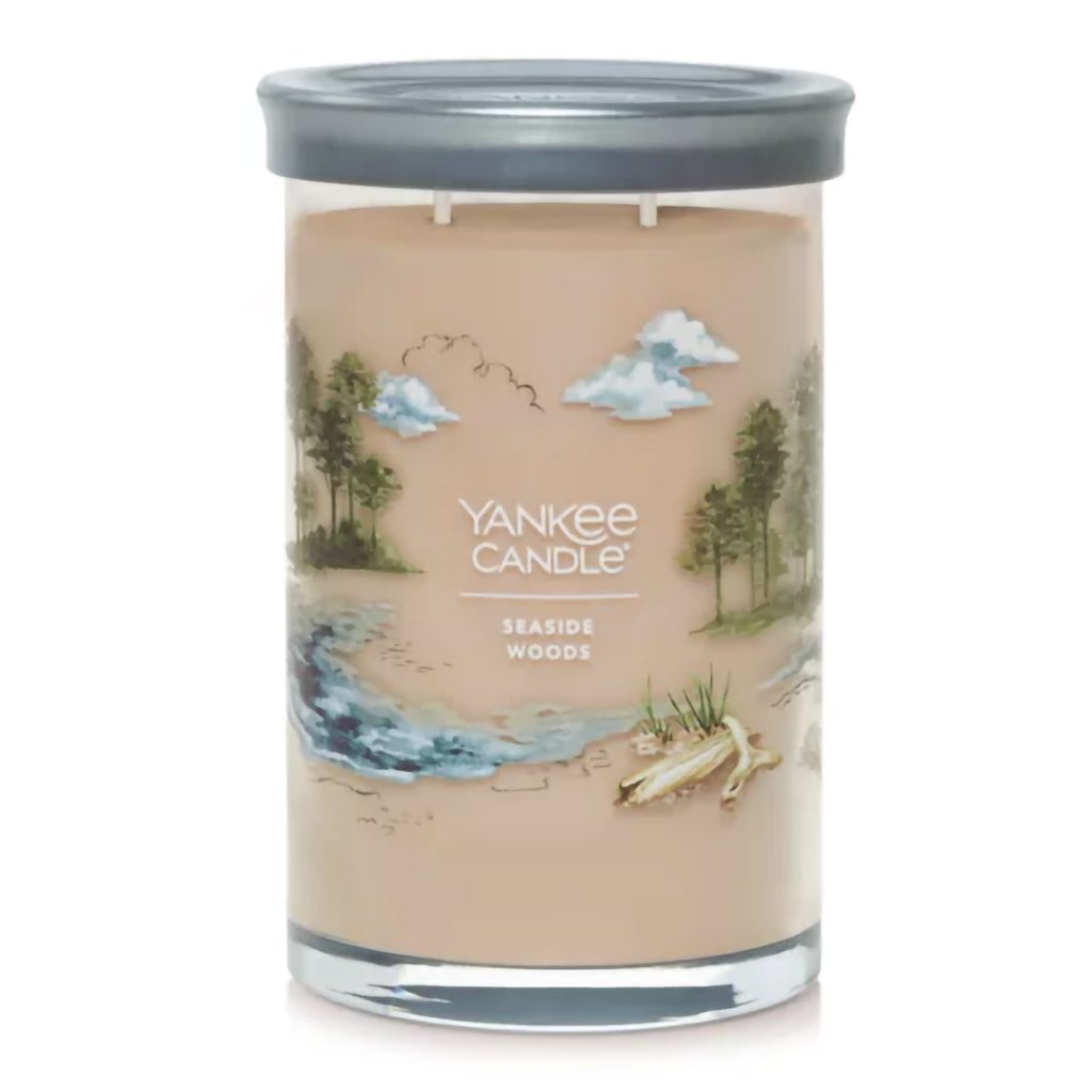 Yankee Candle  Signature Large Tumbler Candle in Seaside Woods