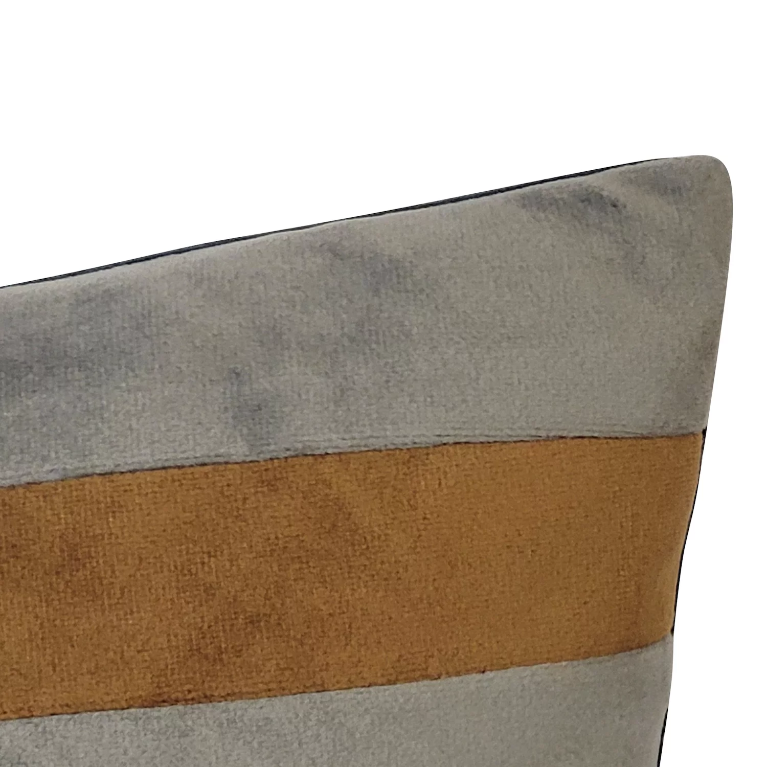 Edie@Home Split Stripe Colorblock Lumbar Throw Pillow