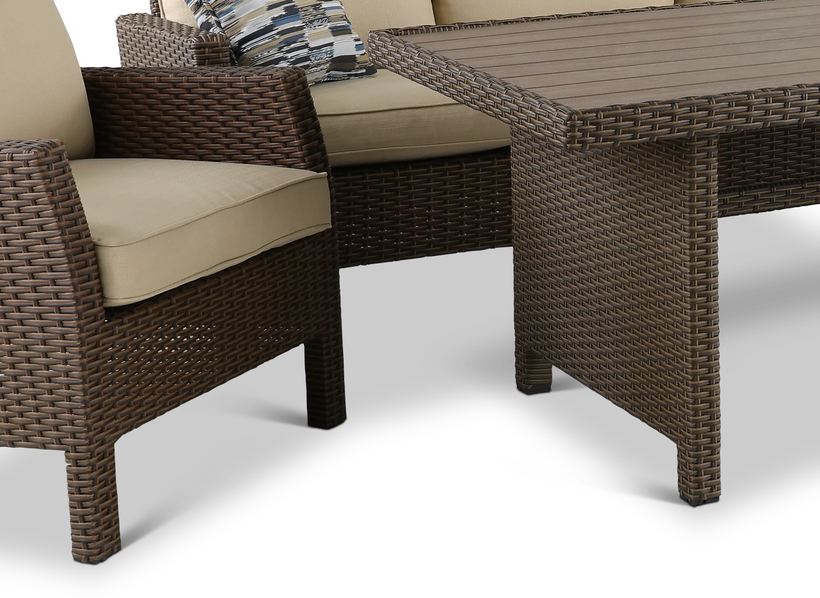 Arcadia 4 Piece Outdoor Patio Furniture Set