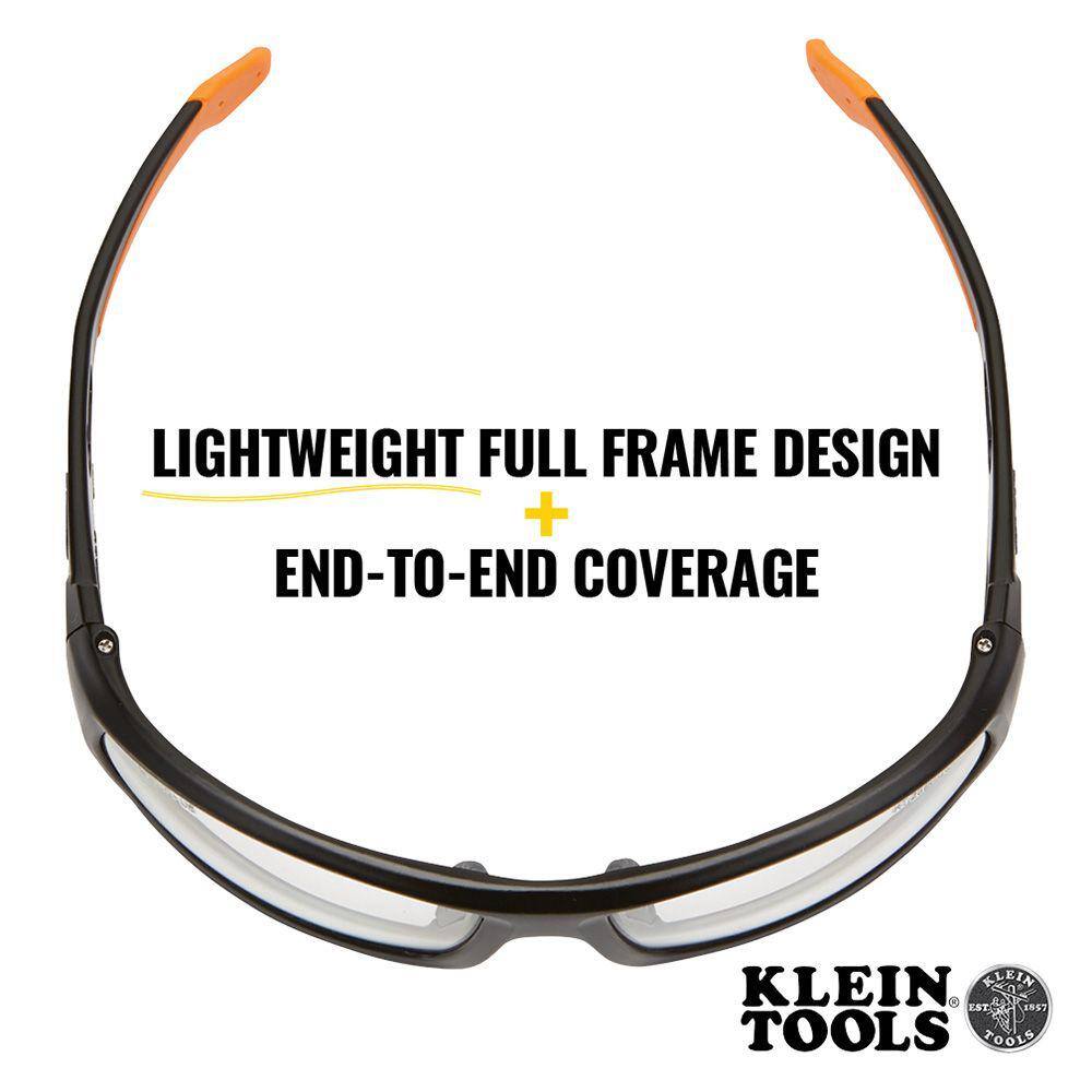 Klein Tools Professional Safety Glasses Full Frame Clear Lens 60163