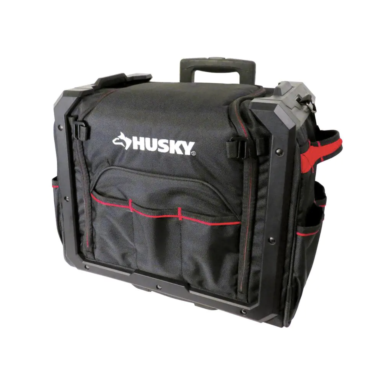 Husky 19 In. Stack Rolling Tool Tote