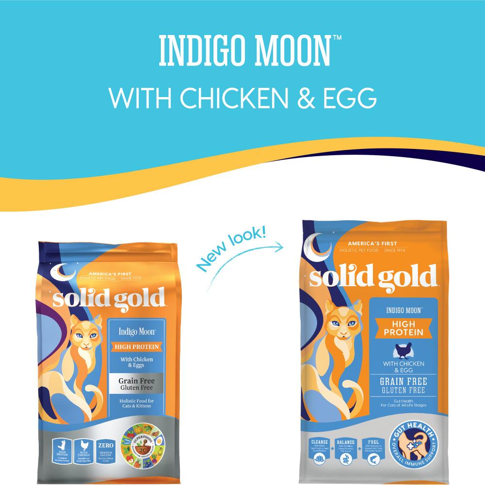 Solid Gold Indigo Moon with Chicken and Eggs Dry Cat Food