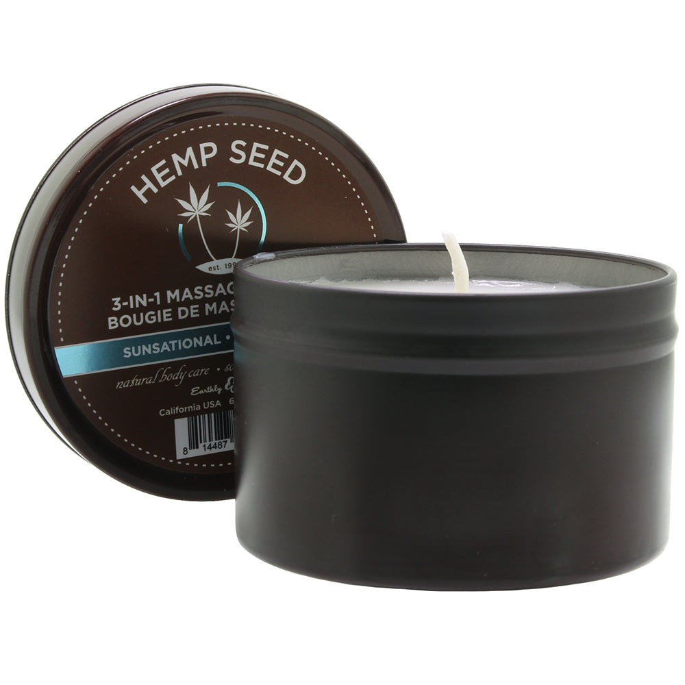 3-in-1 Massage Candle 6oz/170g in Sunsational