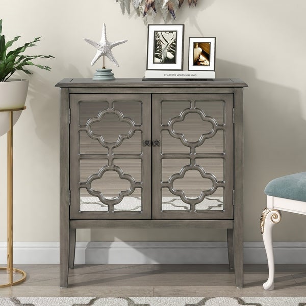 Wood Buffet Sideboard Storage Cabinet