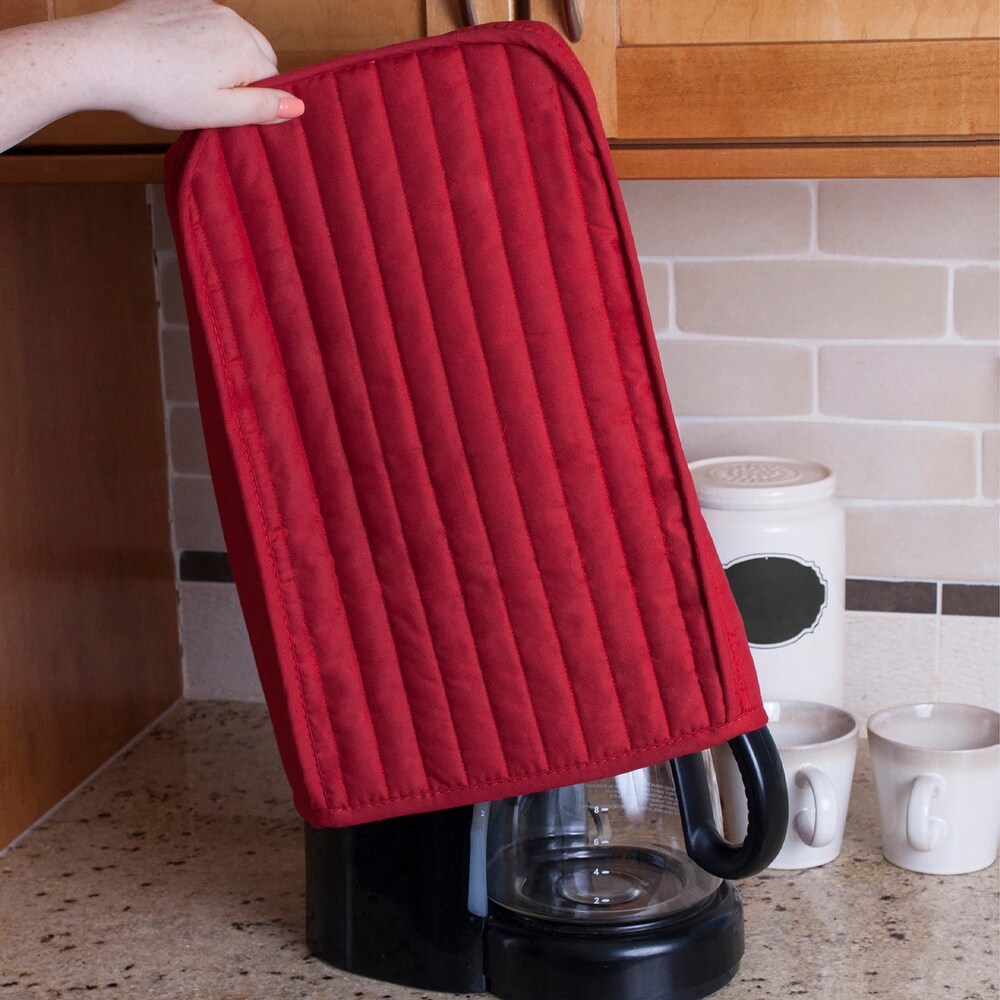 Solid Paprika Mixer/Coffee Maker Cover  Appliance Not Included