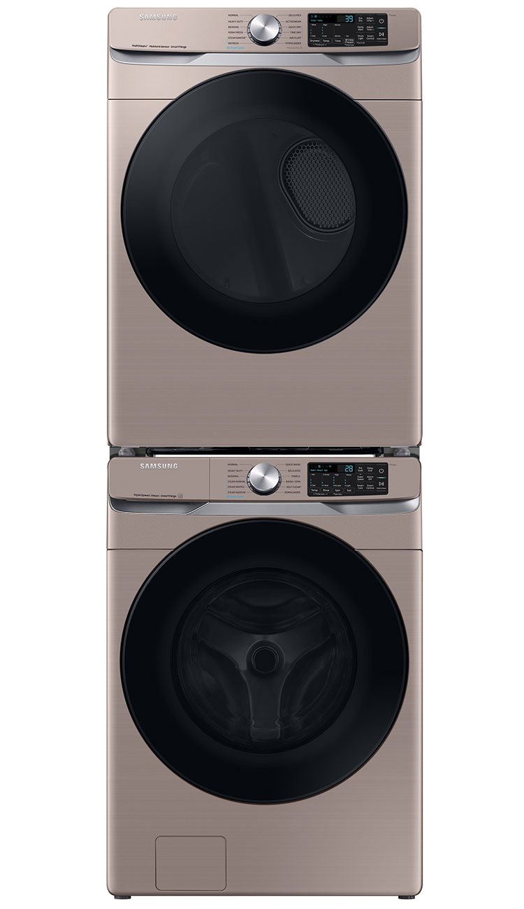  7.5 Cu. Ft. Champagne Smart Electric Dryer With Steam Sanitize+