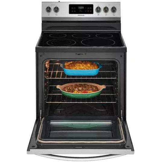 Frigidaire 30-inch Freestanding Electric Range with SpaceWise? Expandable Elements CFEF3054US