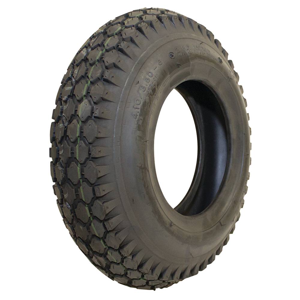 New Stens Tire 160-308 4.10x3.50-6 Stud 2 Ply