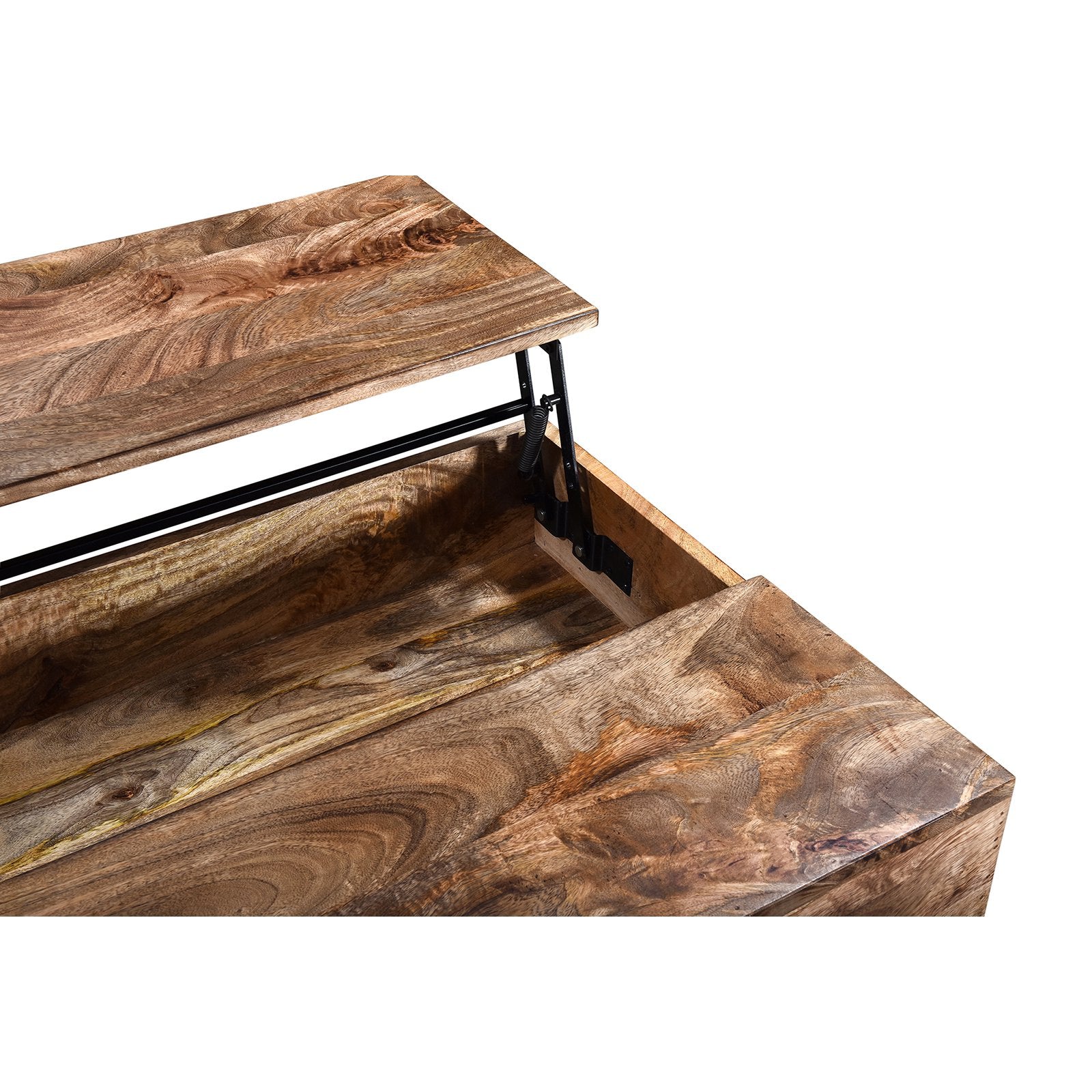 Worldwide Home Furnishings Solid Sheesham Lift Up Coffee Table