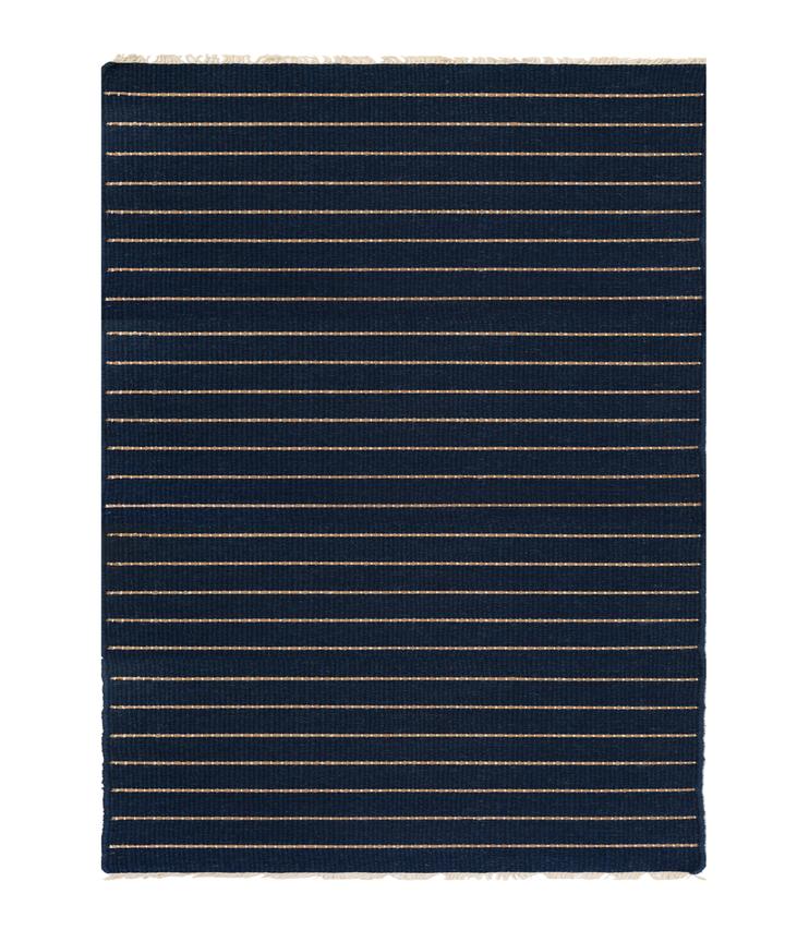 Warby Handwoven Rug in Navy