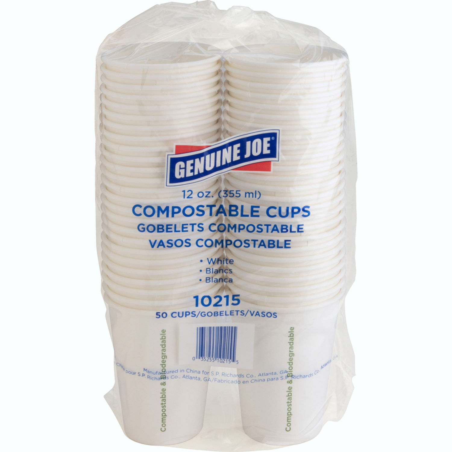 Eco-friendly Paper Cups by Genuine Joe GJO10215CT