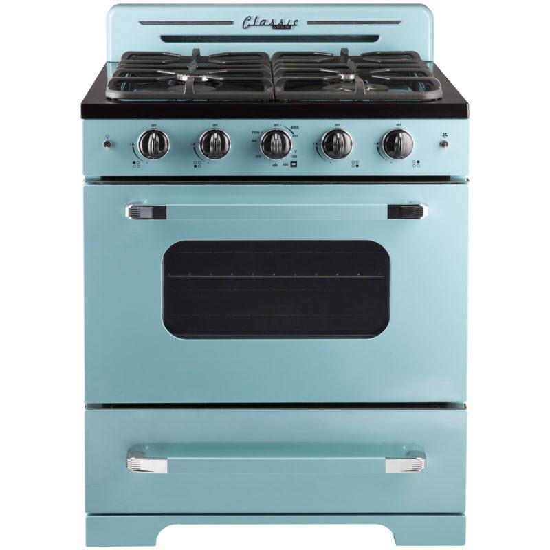 Unique Appliances 30-inch Freestanding Gas Range with Convection Technology UGP-30CR T