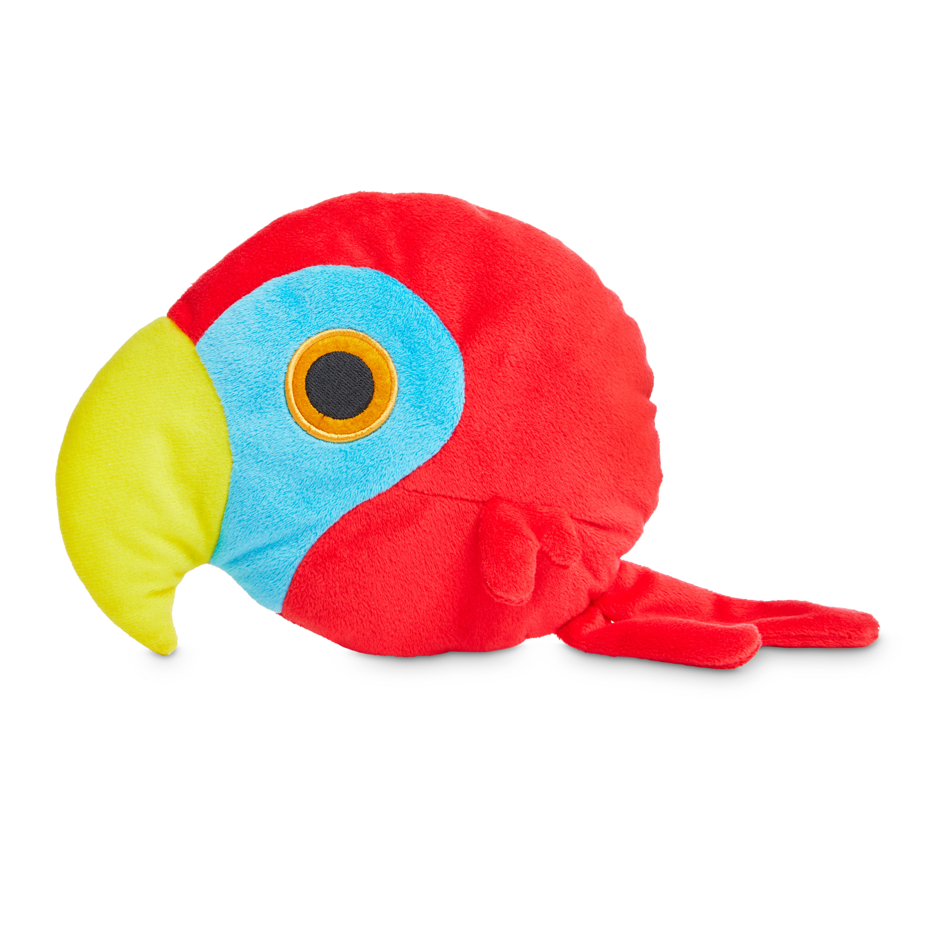 Petco Beak-a-boo Parrot Plush Dog Toy in Various Styles， Small