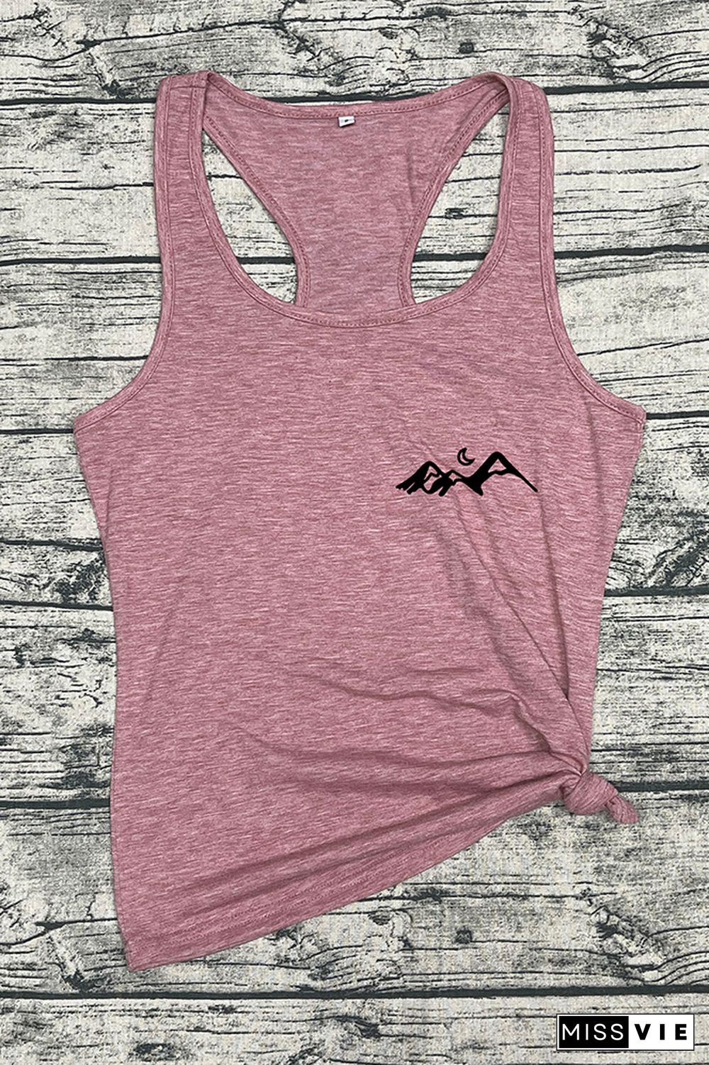 Camping Mountains Tank Top