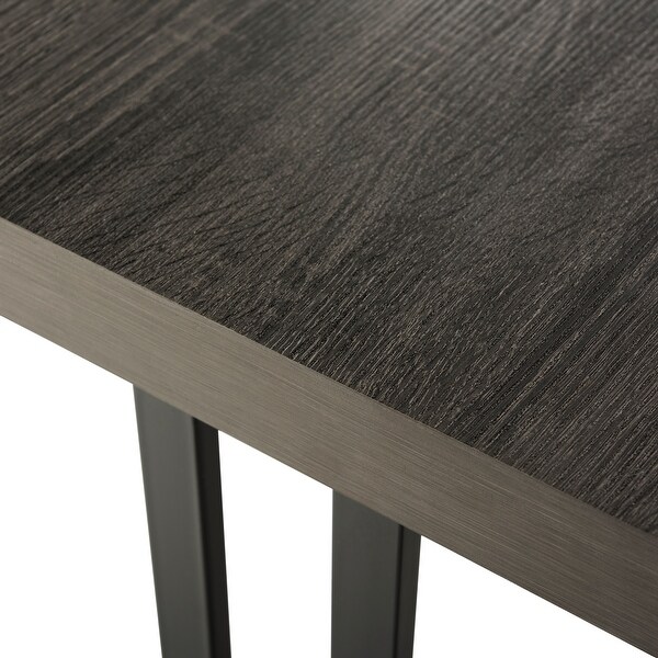 SAFAVIEH Mid-Century Modern Amalya Dark Grey / Black Coffee Table - 31.5