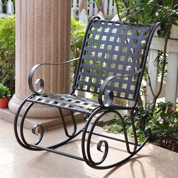 Mandalay Iron Porch Rocker