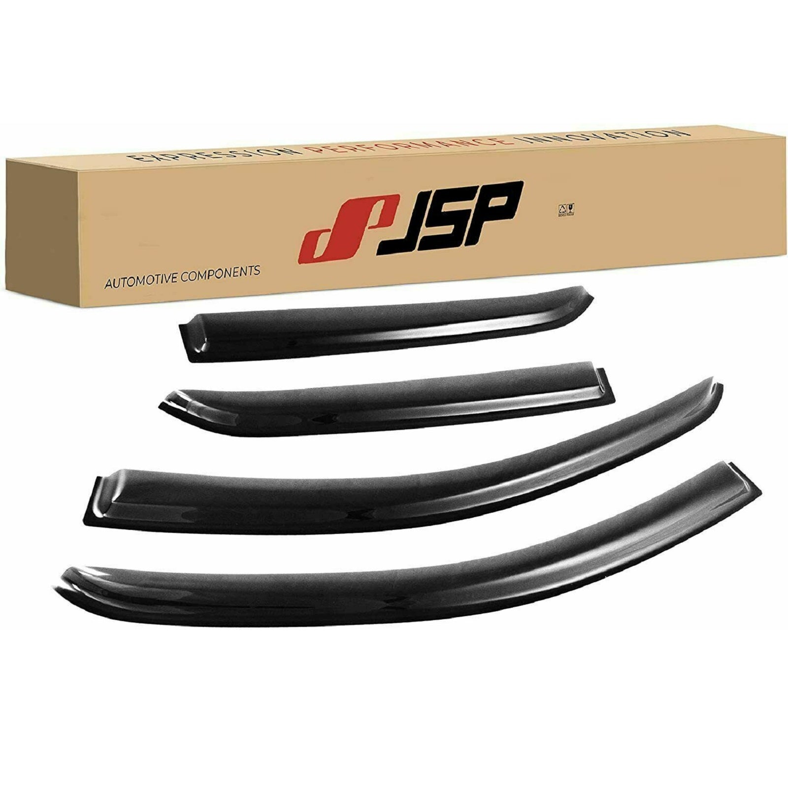 JSP Window Vent Visor For Buick Encore 2013-19 Tape-On Rain Guard Deflector