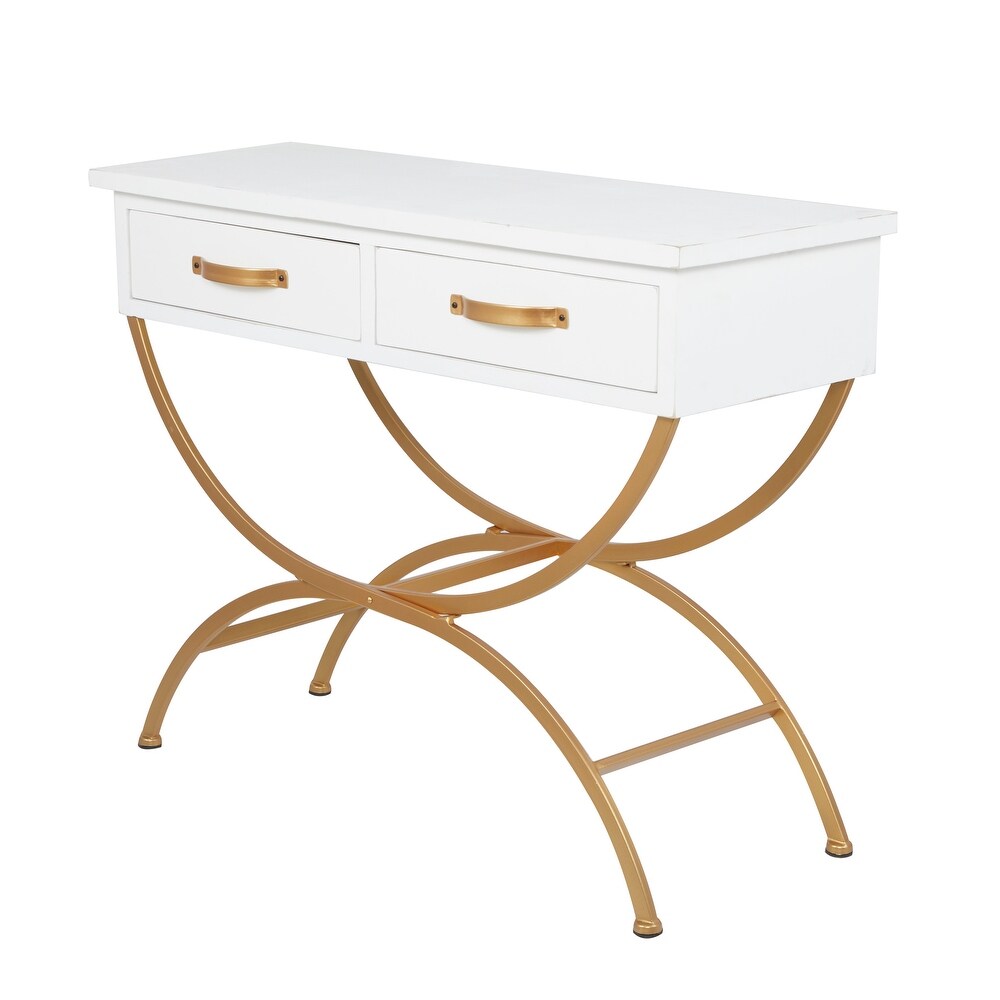 White Pine Contemporary Console Table   40 x 16 x 32