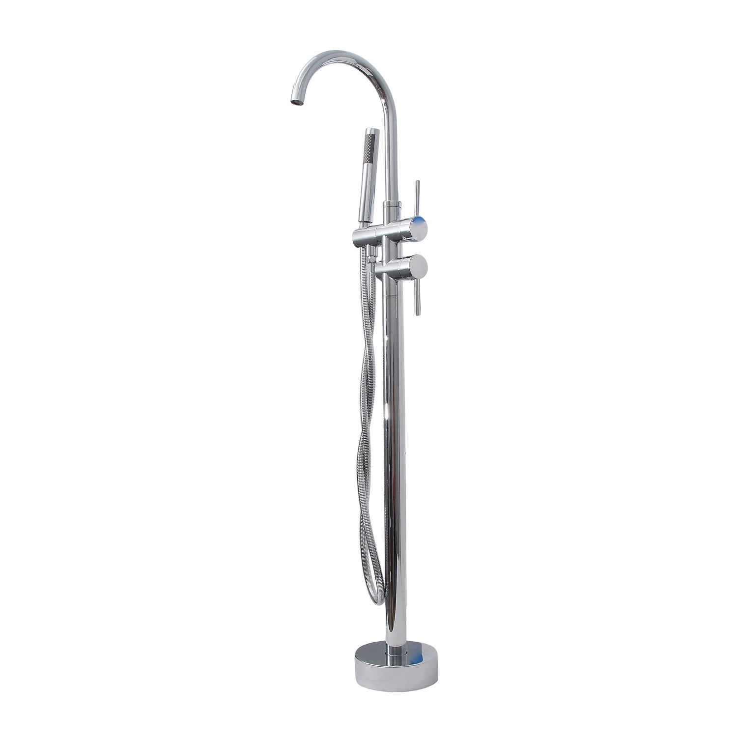 Elora Freestanding Tub Filler with Handshower