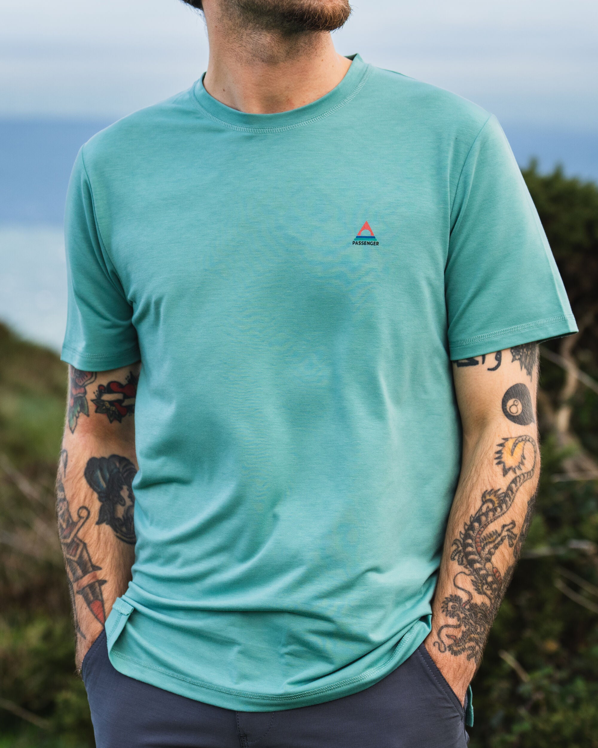 Classic Active Recycled T-Shirt - Shallow Waters