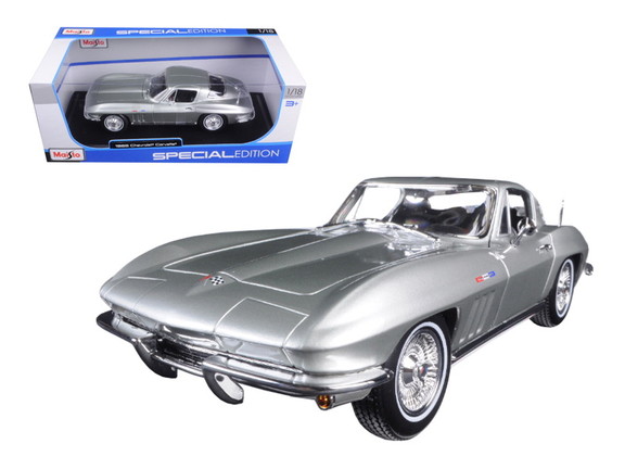 Maisto 1965 Chevrolet Corvette Blue Metallic 1/18 ...