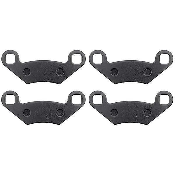 Front Brake Pads Compatible with 2001 Polaris 455cc Diesel - Non-Metallic Organic NAO Brake Pads Set