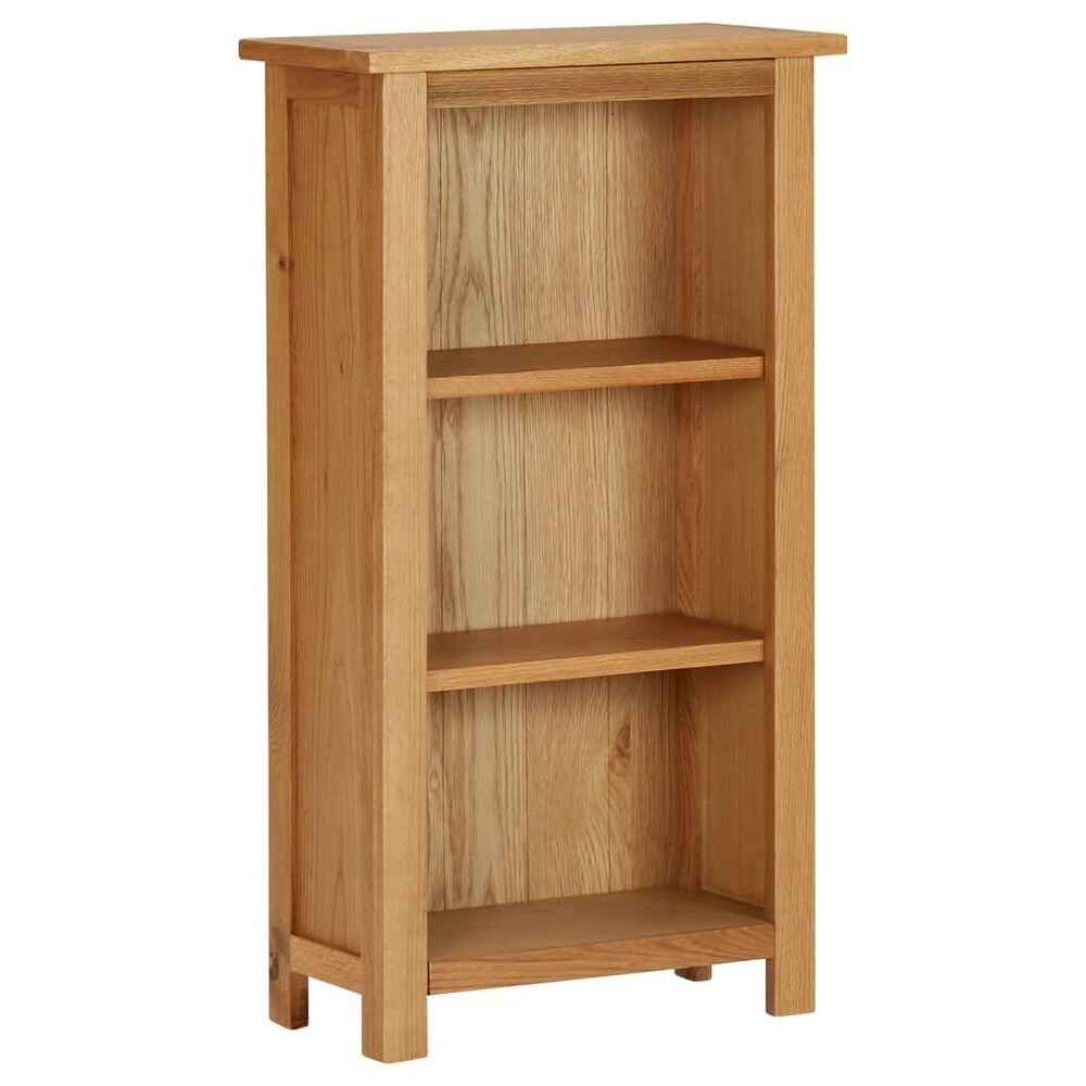 vidaXL Narrow Bookcase 17.7\