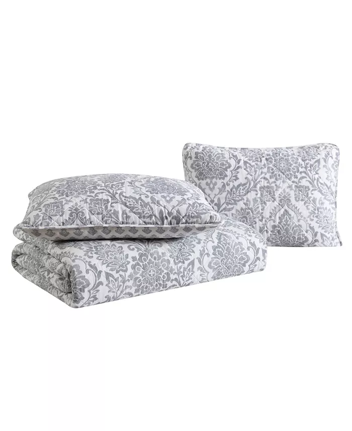 Stone Cottage CLOSEOUT! 2 Piece Doires Damask Quilt Set， Twin