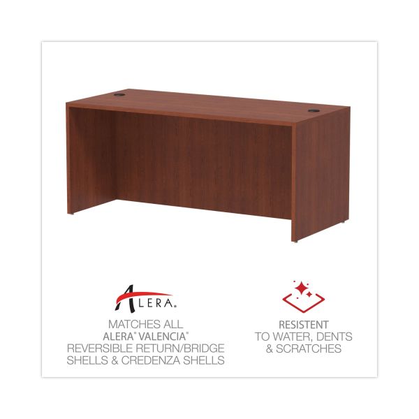 Alera Valencia Series Straight Front Desk Shell， 65