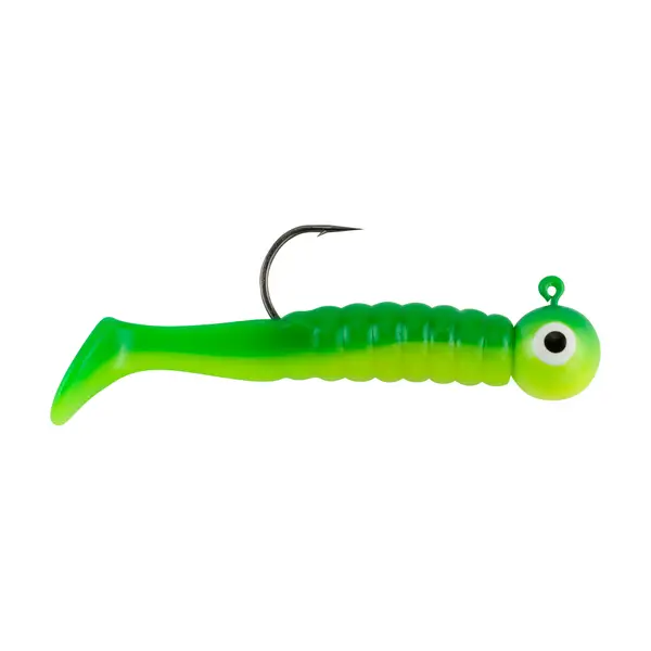 Johnson 1/4 oz Green Swing Paddle Tail