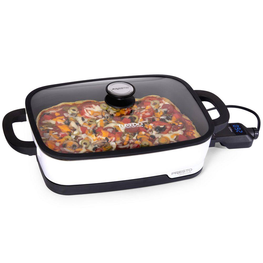 Presto Precise Tuxedo 16 in. Precision Skillet Multi-Cooker 06854