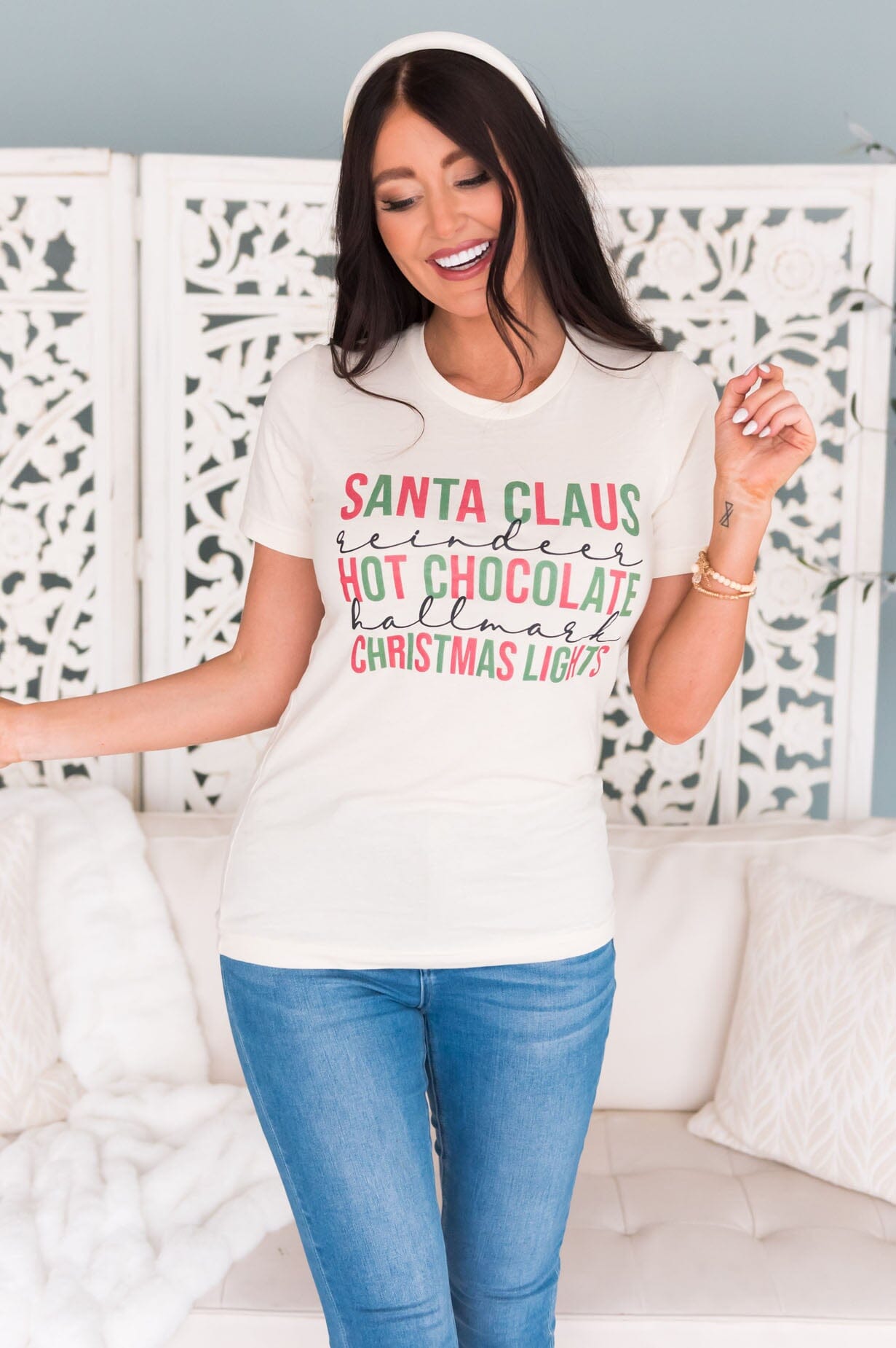 The Best Of Christmas Modest Graphic Tee